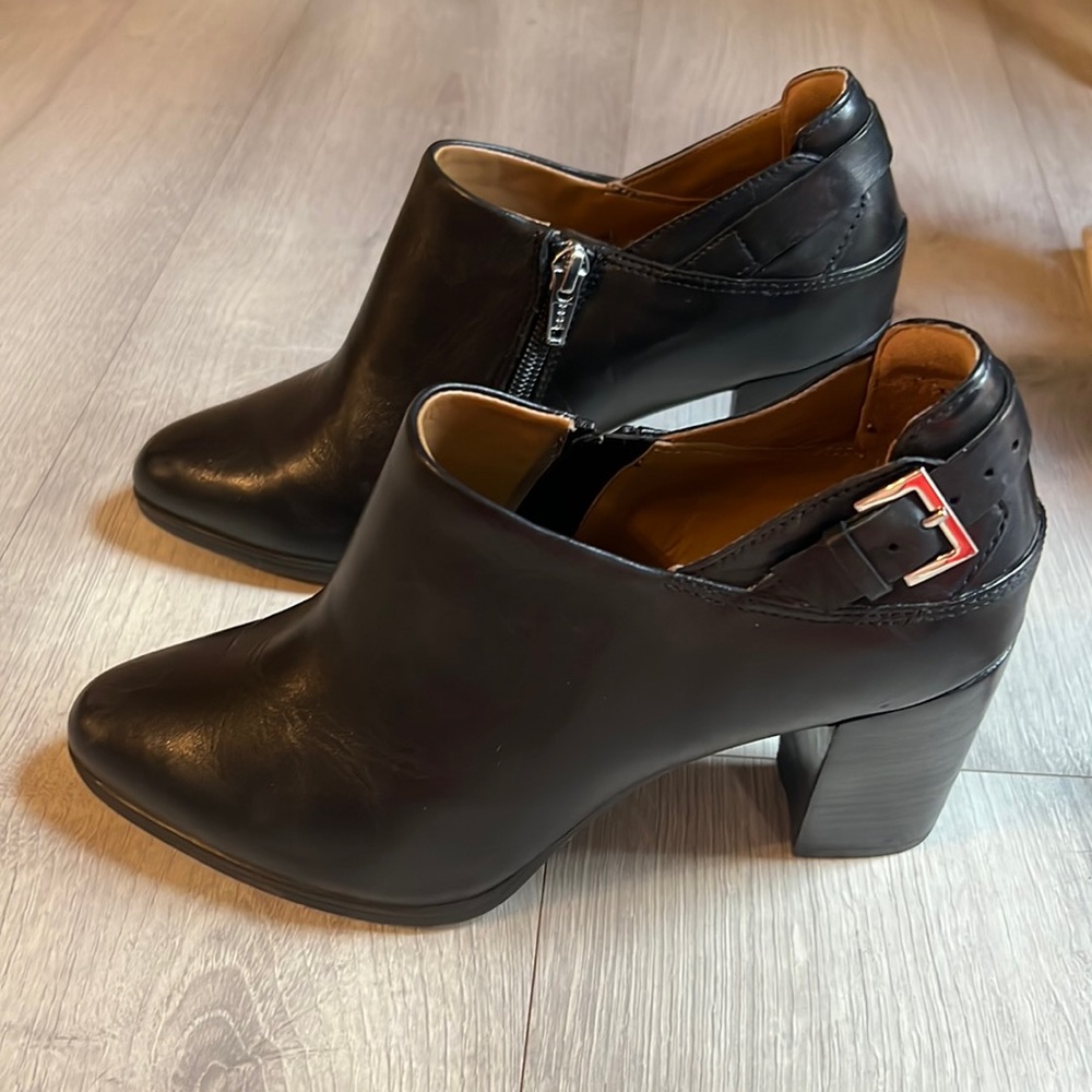 Clark booties, never worn